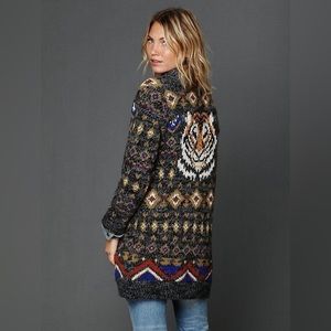 SUPER RARE FREE PEOPLE MASCOT CARDIGAN
